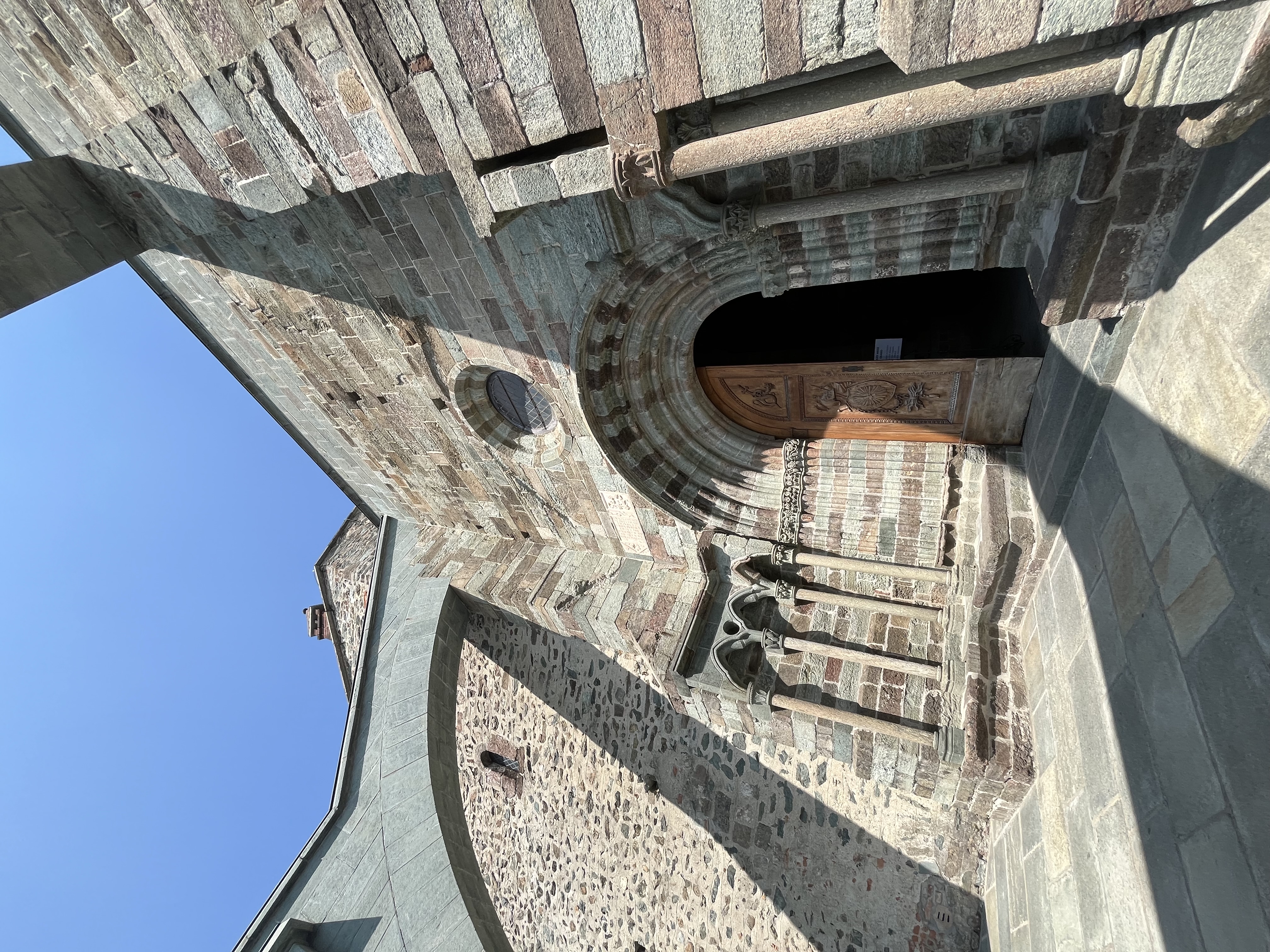 Ingresso della Sacra di San Michele